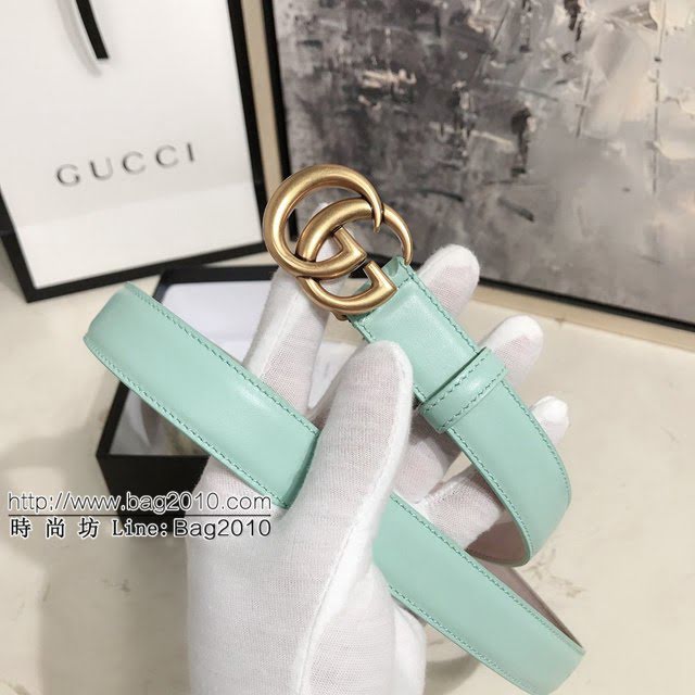 Gucci女士皮帶 古奇Maccarone腰帶  jjp1307